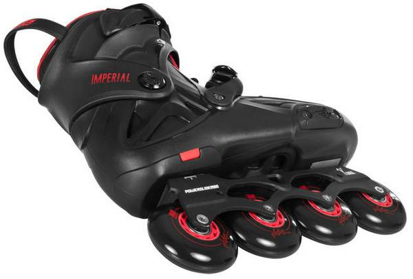 POWERSLIDE Inline Skates FSK IMPERIAL PRO 4x80mm  black-red 165mm