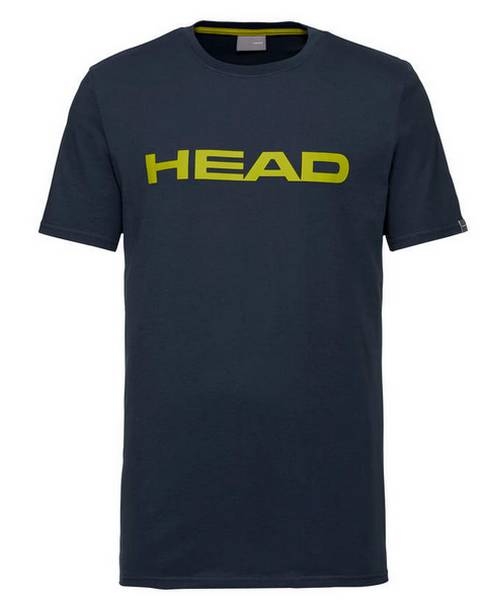 HEAD men T-Shirt Club IVAN   dark blue  yellow