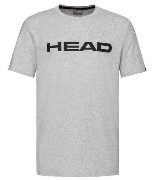 HEAD men T-Shirt Club IVAN   grey melange  black