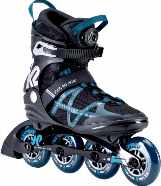 K2 Inline Skates F.I.T. 90 BOA schwarz blau