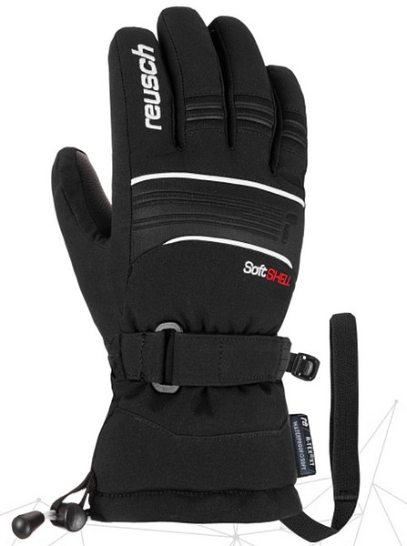 REUSCH Junior Glove KONDOR R-Tex 5-Finger  black