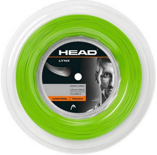 HEAD Saite Lynx  1.25mm 200m Rolle green