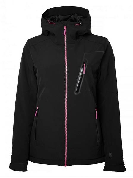 NORTH BEND women Jacke NISEKO black pink