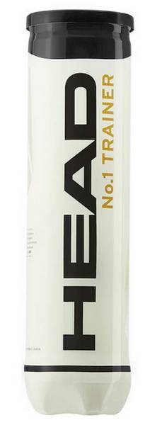 HEAD Tennisbälle NO.1 Trainer 4er Dose