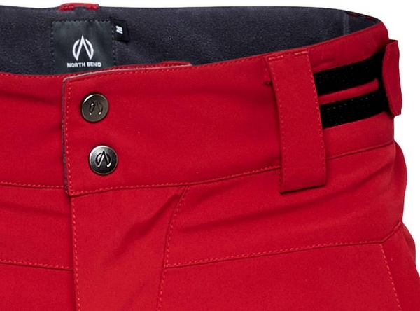 NORTH BEND men Pant NISEKO red
