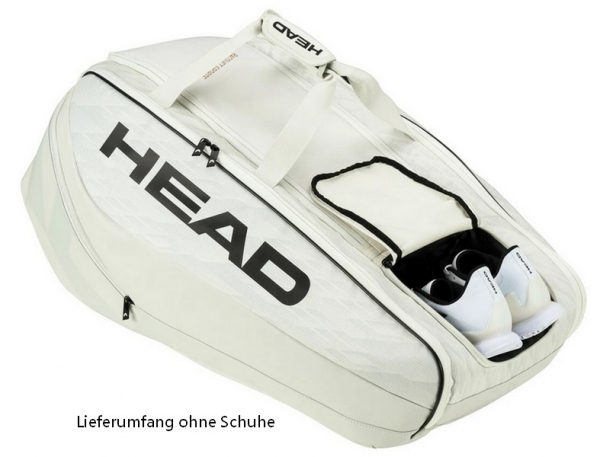 HEAD Pro X RACQUET BAG XL Tennis bag creme-schwarz