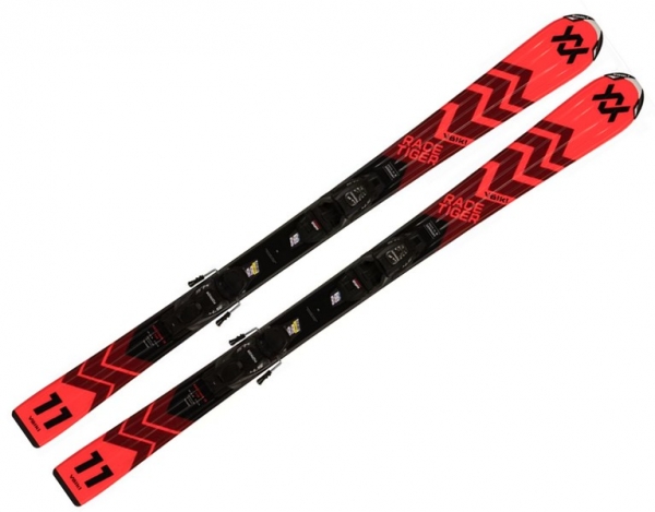 VÖLKL Ski Set RACETIGER JR GS + Bindung  Marker VMotion 7.0