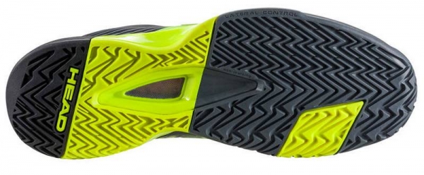 HEAD men Tennisschuhe REVOLT PRO 4.0  black yellow