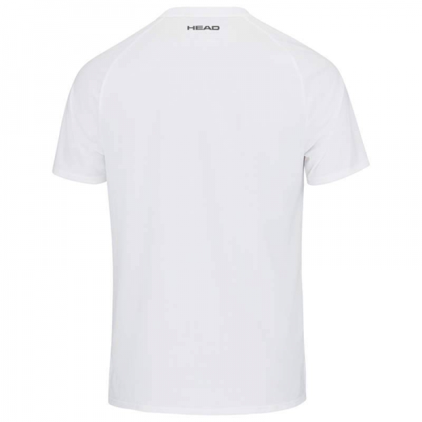 HEAD men T-Shirt TOPSPIN white print vision