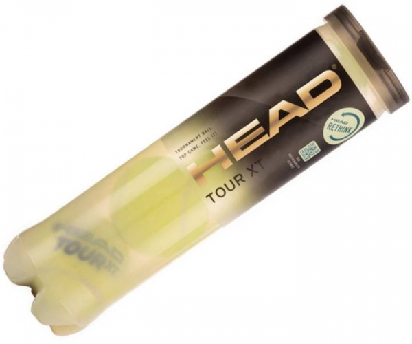 HEAD Tennisbälle TOUR XT 4er Dose