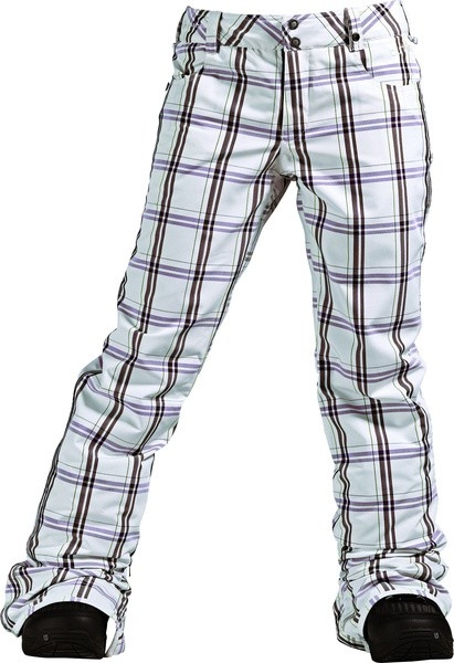 BURTON Women TWC APOCALYPS Pant bright white plaid