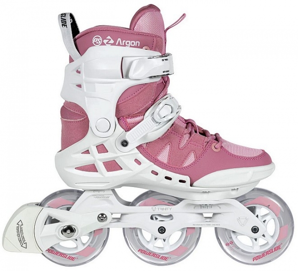 POWERSLIDE Inline Skates PHUZION ARGON rose 3x100mm