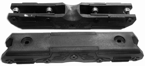 KIZER Stunt Frame ARMOR 4 x 58mm black Gr. S 244mm