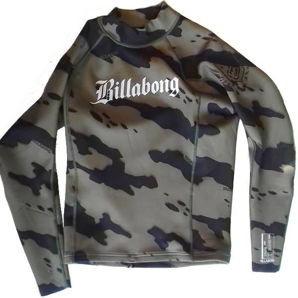 BILLABONG Wet Shirt 1mm Neo  green camo