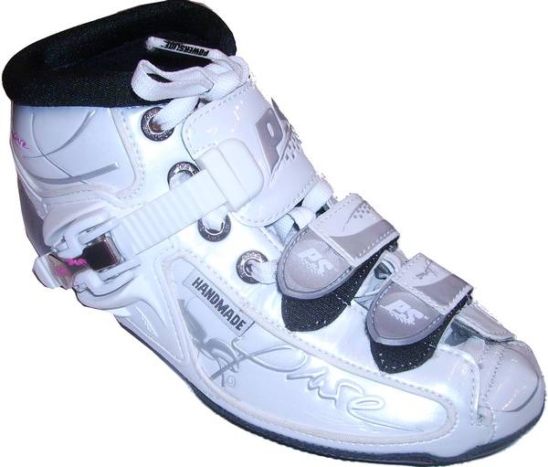 POWERSLIDE Inline Skate Boot C4 195  pure white silver