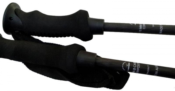 KOMPERDELL Ski Stock CARBON pure black matte finish