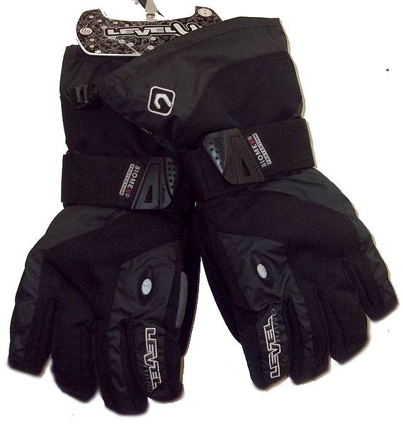 LEVEL Gloves CLICKER black