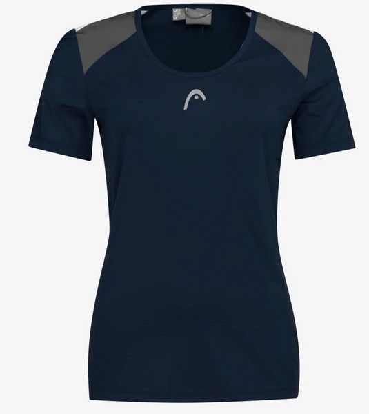 HEAD women Club 22 Tech T-Shirt  dark blue
