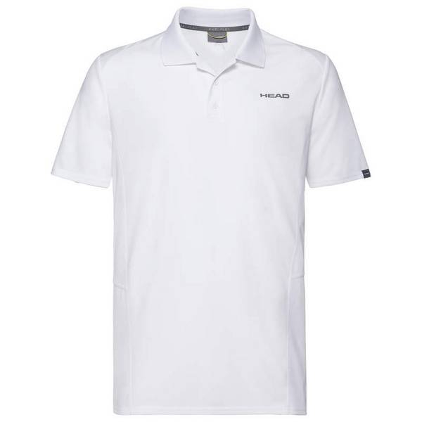 HEAD men Club Tech Polo Shirt white