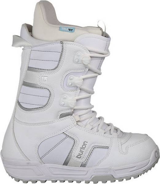 BURTON Boot COCO white silver wms logo