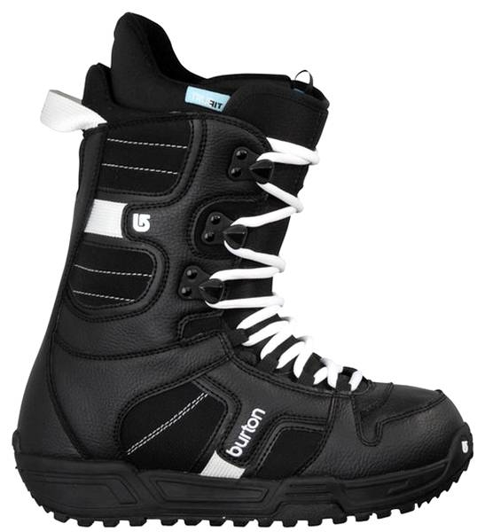 BURTON Boot COCO black white wms logo