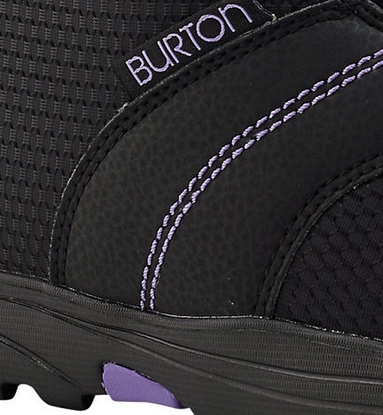 BURTON Boot COCO black white purple