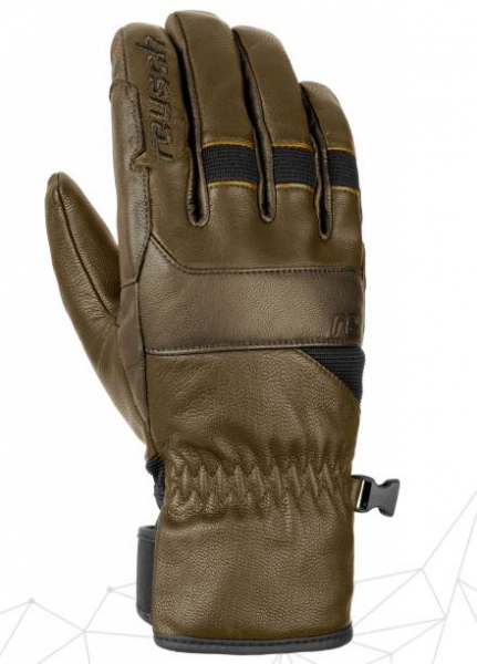 REUSCH men Glove COREY coffee brown