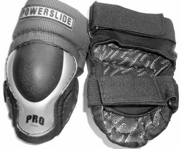 POWERSLIDE Knee Pad PRO black grey