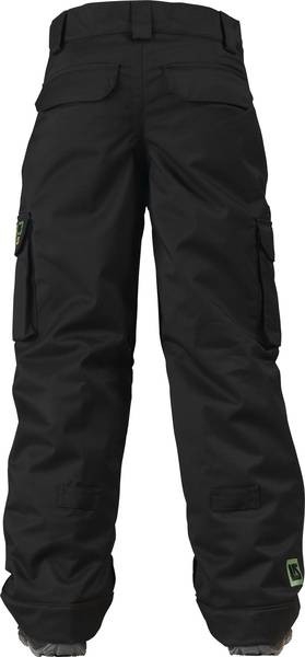 BURTON boys EXILE CARGO Pants true black