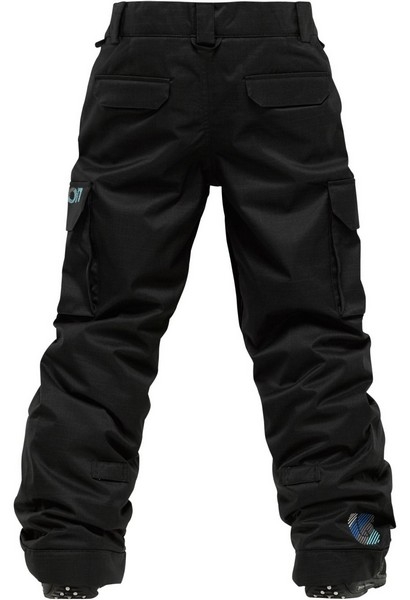 BURTON boys EXILE CARGO Pants  true black  stick