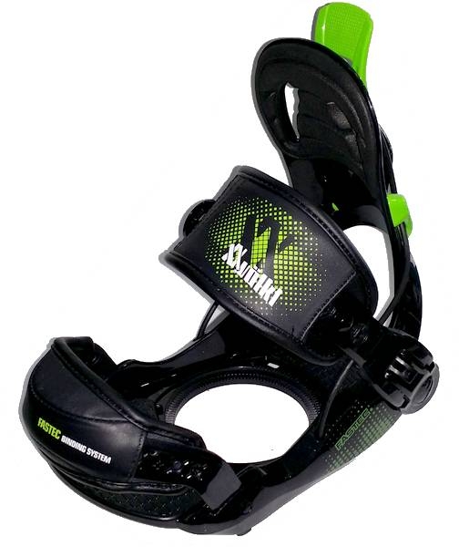 VÖLKL Snowboard Bindung FASTEC  Junior black green Eur 32-36