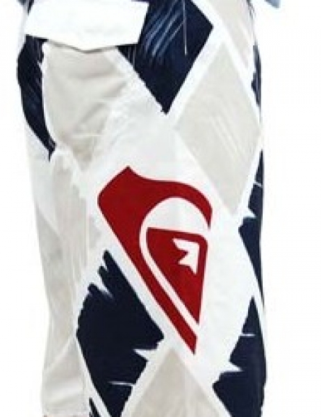QUIKSILVER Board Short HARLEQUIN quambs204 white