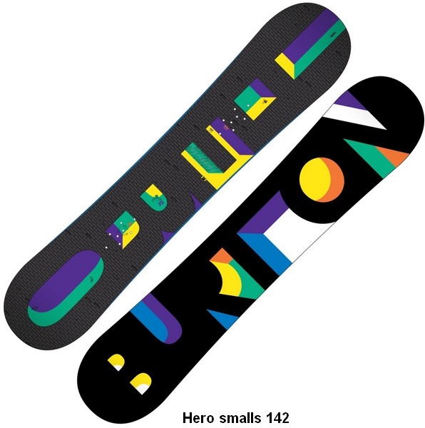 BURTON kid Snowboard HERO smalls 3d