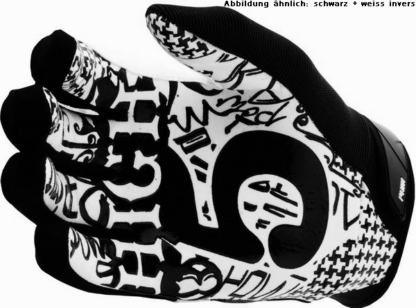 POW High 5 Glove black white