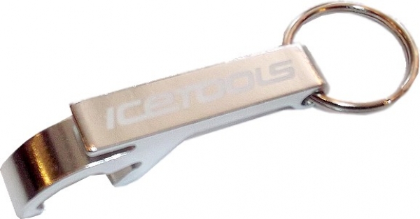 ICETOOLS Bottle Opener silver Aluminium