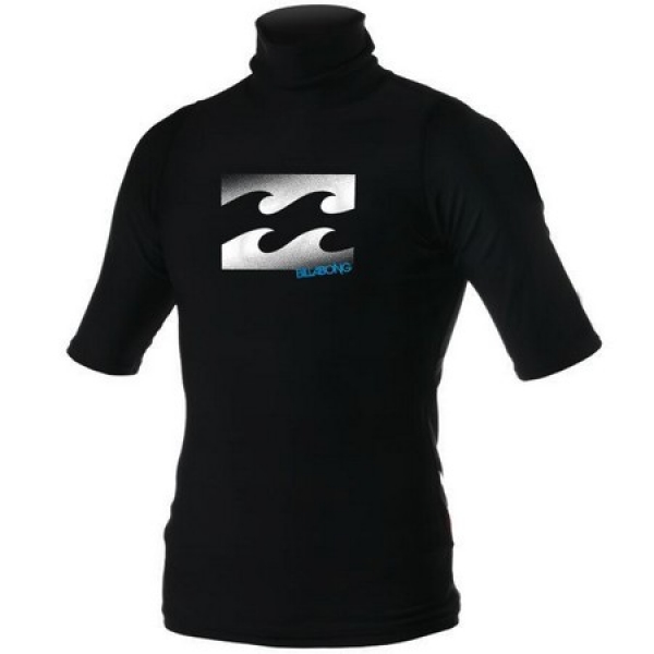 BILLABONG Rush Guard INTERSECTION men SS black