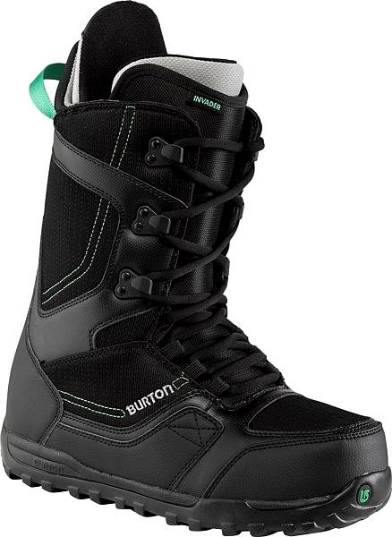 BURTON Boot INVADER integrated liner  black green