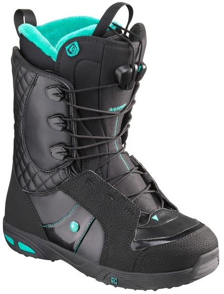 SALOMON Boot IVY black mint