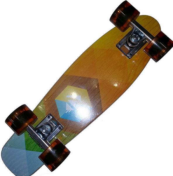 JUICY SUSI Skateboard WOODIE 22 Hexagon