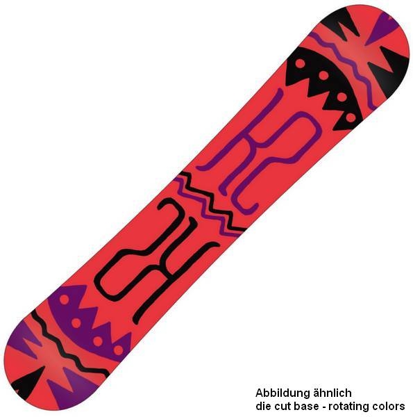 K2 Snowboard KANDI black violet mint