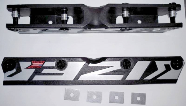 KIZER Stunt Frame TEAM black 4 x 58mm  268mm