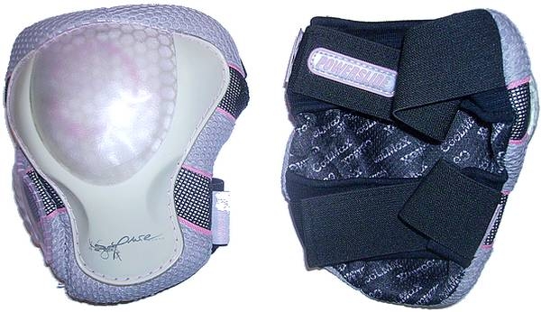 POWERSLIDE women Knee Pad  FITNESS PRO Pure  grey pink