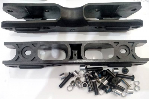 KIZER Powerblade Frame SHAPE 3  4x72mm 250mm 165mm  black