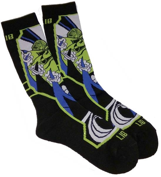 LIB TECH  Socks  black blue