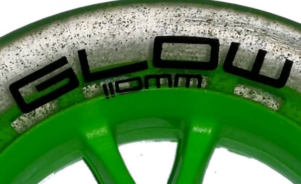 MATTER Inline Skate Rolle F1 86a 110mm GLOW einzeln