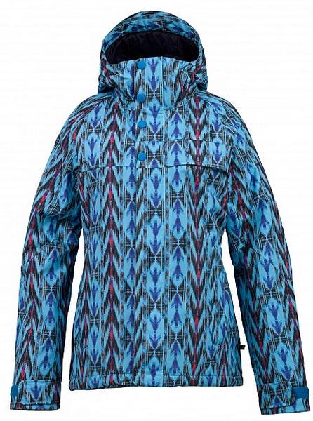 BURTON Women METHOD Jacket  blue ray noveau neon