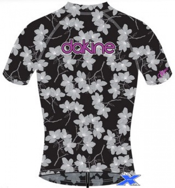 DAKINE Rush Guard MIA girl black SS