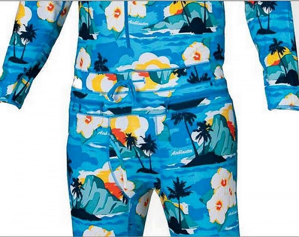 AIRBLASTER women NINJA SUIT hooded hawaiian