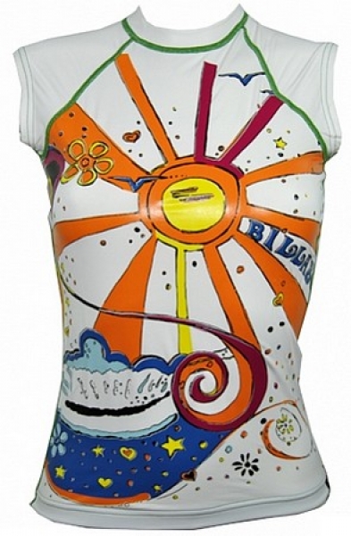 BILLABONG Rush Guard NOGUSHI girl white