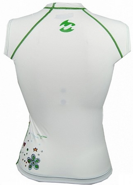 BILLABONG Rush Guard NOGUSHI girl white